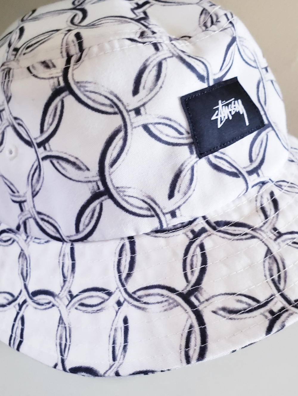 STUSSY Chain Link Unisex Bucket Hat - L /XL - Picture 7 of 12